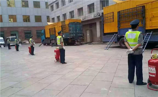 桥头镇租赁发电机案例